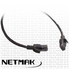 CABLE UTP ARMADO - CAT5E - 20MTS - FLEXIBLE CON CAPUCHON - NM-C04-20 - NETMAK